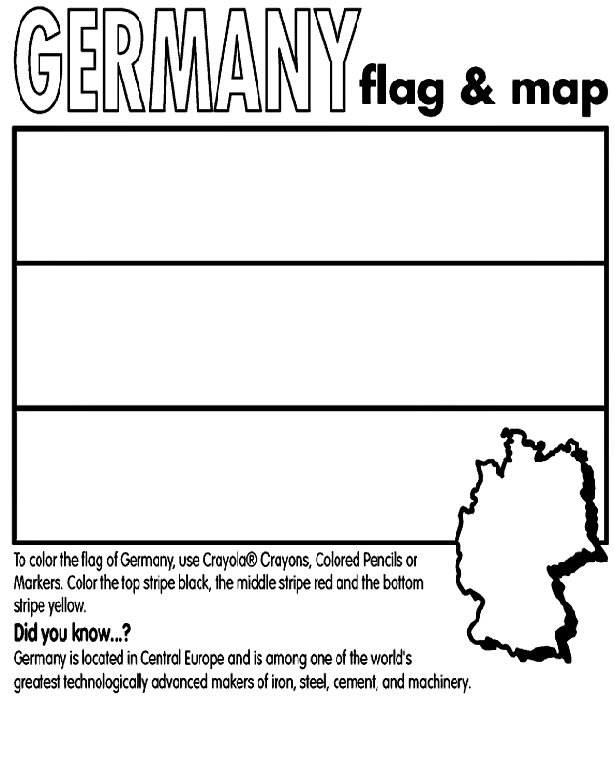 Germany Coloring Page